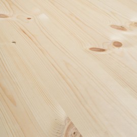 Massiv Fyr Planker. Natur. Faset kanter. Dim. 14 x 112 mm. Ubehandlet.
