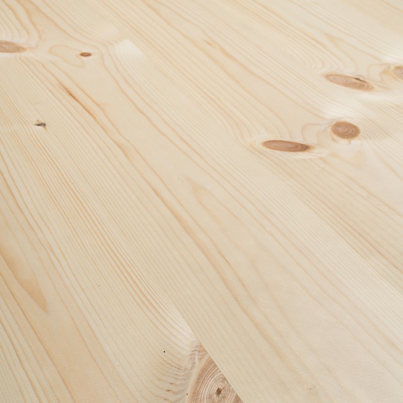 Massiv Fyr Planker. Natur. Faset kanter. Dim. 14 x 112 mm. Ubehandlet.
