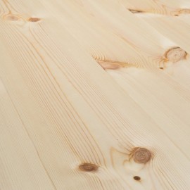 Massiv Fyr Planker. Natur. Faset kanter. Dim. 25 x 137 mm. Ubehandlet.