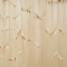 Massiv Fyr Planker. Natur. Faset kanter. Dim. 25 x 185 mm. Ubehandlet.
