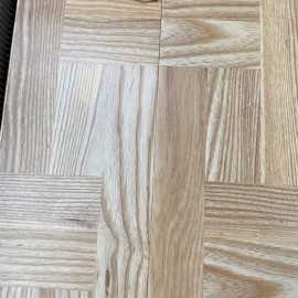 Lamel Ask Fletparket. Messen. Natur. Dim. 22 x 174 x 3036 mm. Natur matlak.