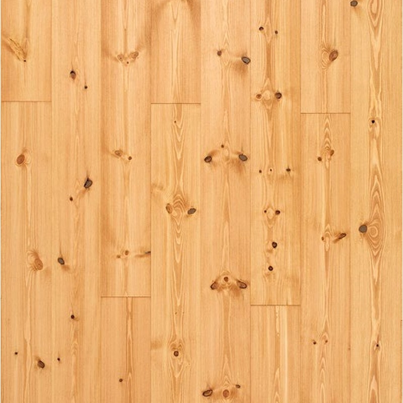 Lamel Fyr Planker. Cognac. Natural. Børstet. Dim. 15 x 185 x 2180 mm. Hårdvoksolie Natur.