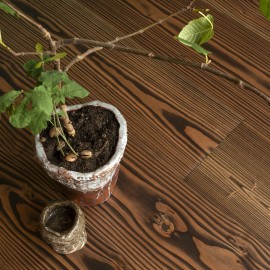 Lamel Douglas Planker. Eben. Natural. Børstet. Dim. 15 x 230 x 2180 mm. Hårdvoksolie Natur.