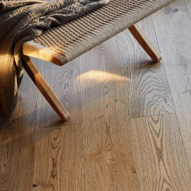 Lamel Eg Planker. Coast. Country. Børstet. Dim. 15 x 185 x 2180 mm. Hårdvoksolie Natur.