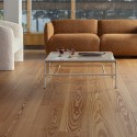 Lamel Douglas Planker. Cognac. Natural. Børstet. Dim. 15 x 230 x 2180 mm. Hårdvoksolie Natur.