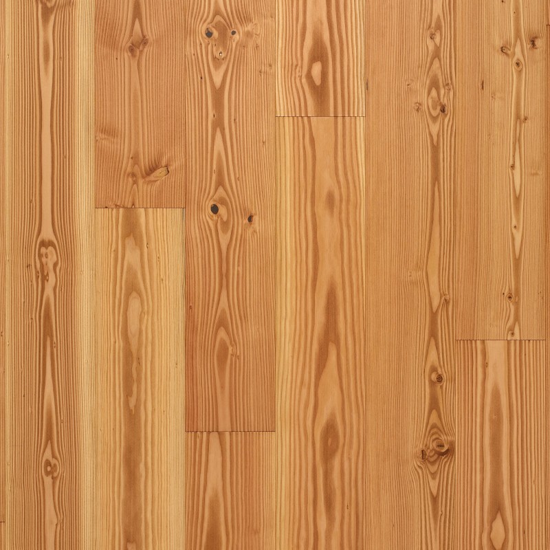 Lamel Douglas Planker. Cognac. Natural. Børstet. Dim. 15 x 230 x 2180 mm. Hårdvoksolie Natur.
