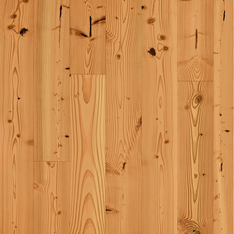 Lamel Douglas Planker. Cognac. Vintage. Børstet. Dim. 15 x 230 x 2180 mm. Hårdvoksolie Natur.