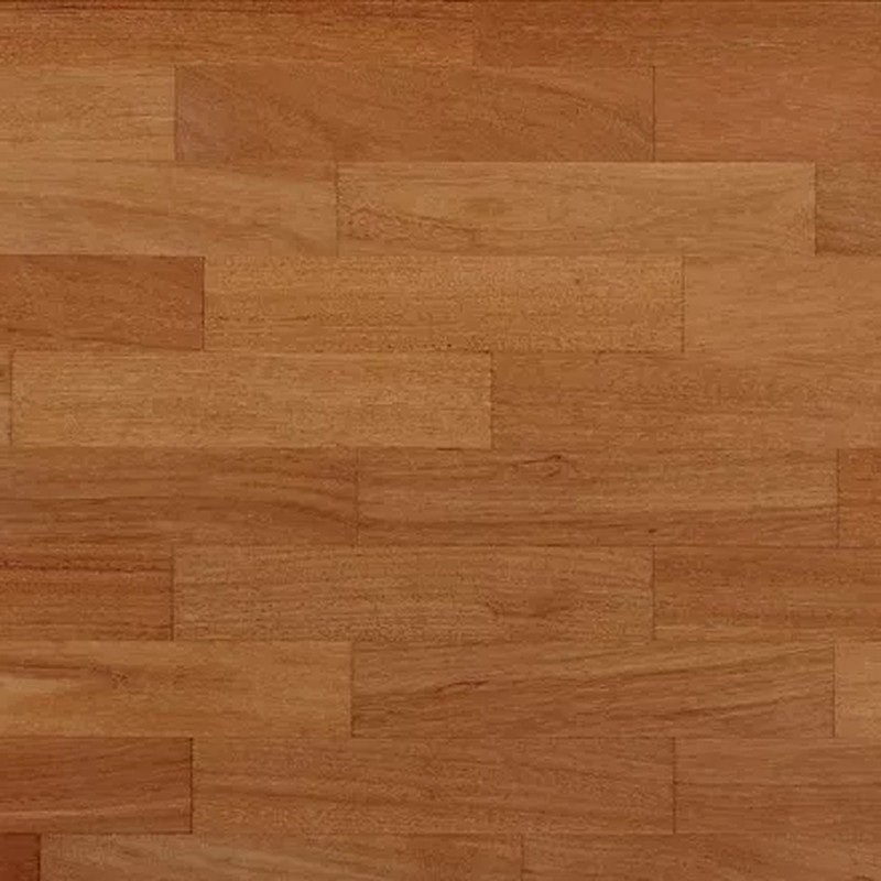 Massiv Doussie Mønsterstav. Natur. Dim. 20 x 65,5 x 393 mm. Ubehandlet.