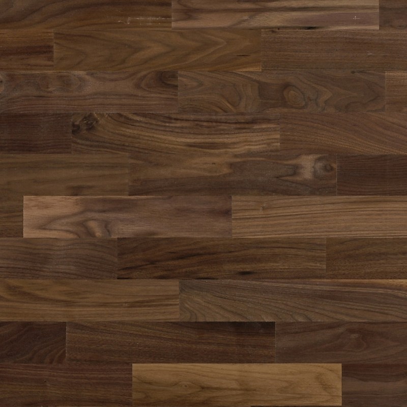 Massiv Valnød Kortstav. Natur. Dim. 15 x 65,5 x 300 til 600 mm. Ubehandlet.