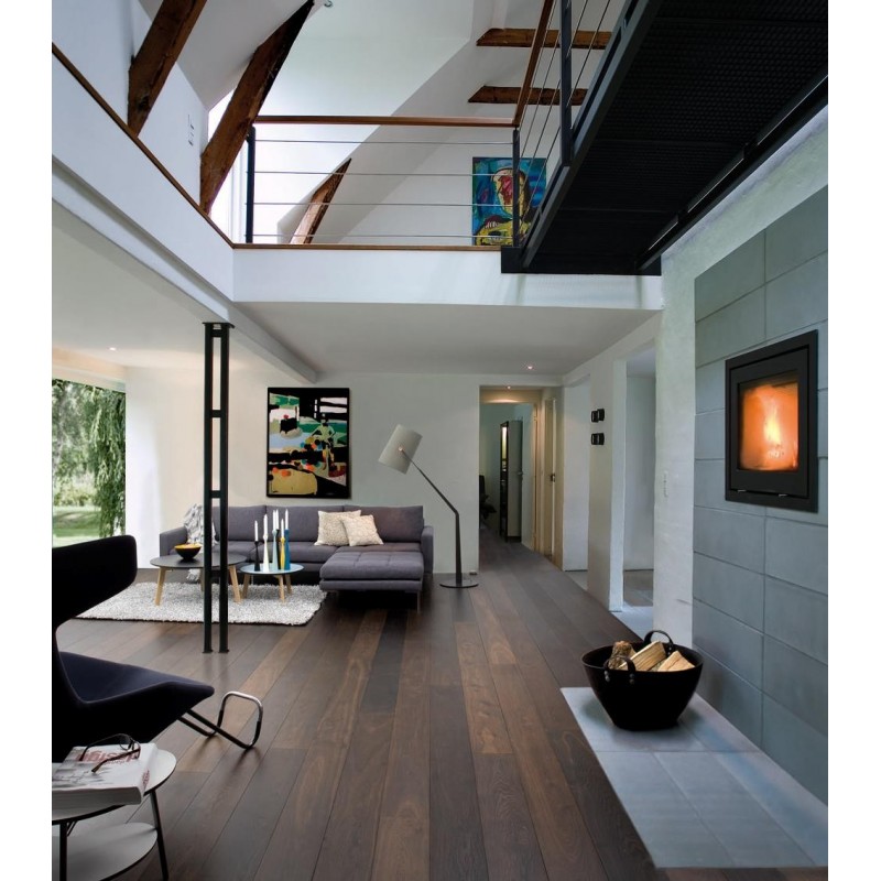Massiv Moseeg Plank. Variation. Dim. 20,5 mm x 185 x 600-2400 mm. Ultramat lakeret.