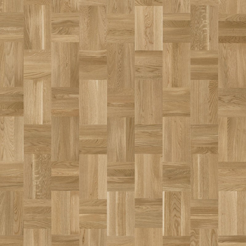 Noble. Eg Retro. Basket Weave. Fletparket (Hollandsk Mønster). Dim. 16 x 192 x 2028 mm. Proteco Lak.