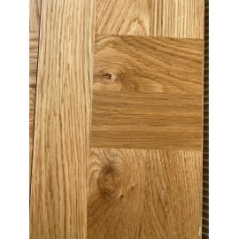 Lamel Eg Fletparket. Basel. Rustic. Dim. 22 x 175 x 3549 mm. Natur matlak.