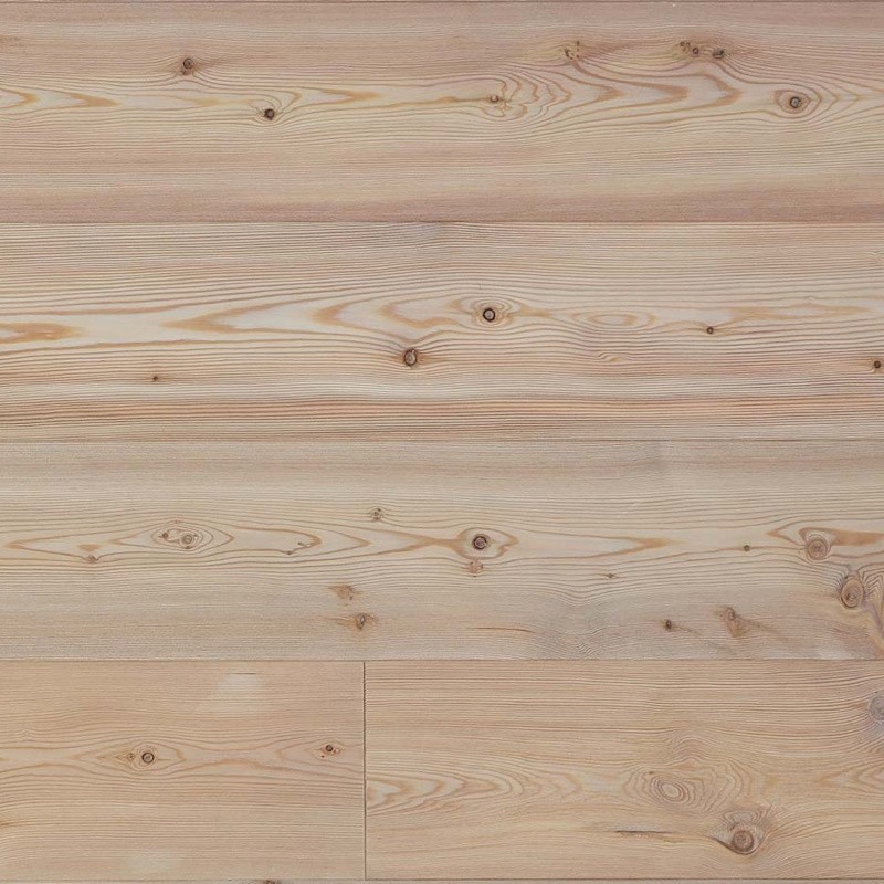 Massiv Sibirisk Lærk Industri Planker - Dim. 25 x 135 x 1973 mm. Ubehandlet.