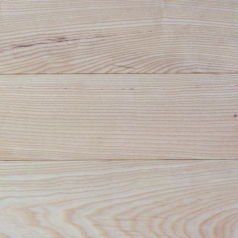 Massiv Europæisk Ask Natur / Select Planker - Dim. 21 x 137 x 2653 mm. Naturolie.