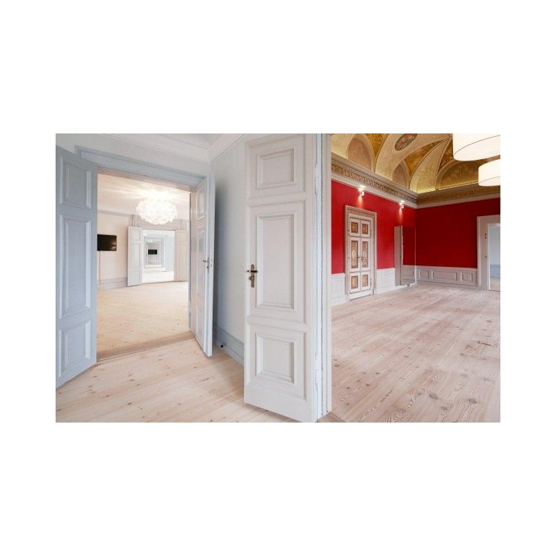 Nordisk Fyr Planker. Massiv. Natur. Dim. 35 x 225 mm. Ubehandlet.