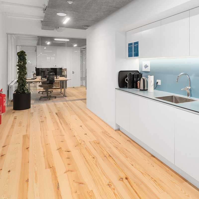 Pommersk Fyr Planker. Massiv. Natur. Dim. 35 x 210 mm. Ubehandlet.