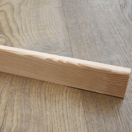 Massiv Fodlister i Dansk Douglas. Dim. 20 x 40 mm. Ubehandlet.