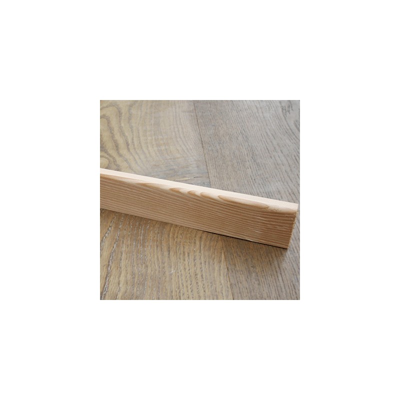 Massiv Fodlister i Dansk Douglas. Dim. 20 x 70 mm. Ubehandlet.