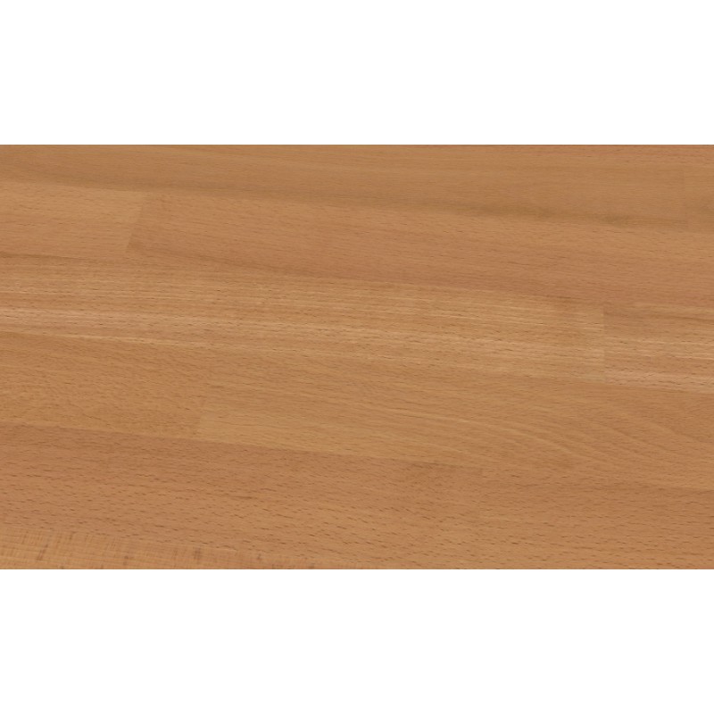 Massiv Bøg Dampet Sildeben. Natur/Select. Dim. 15 mm x 70 x 500 mm. Faset. Naturolie.