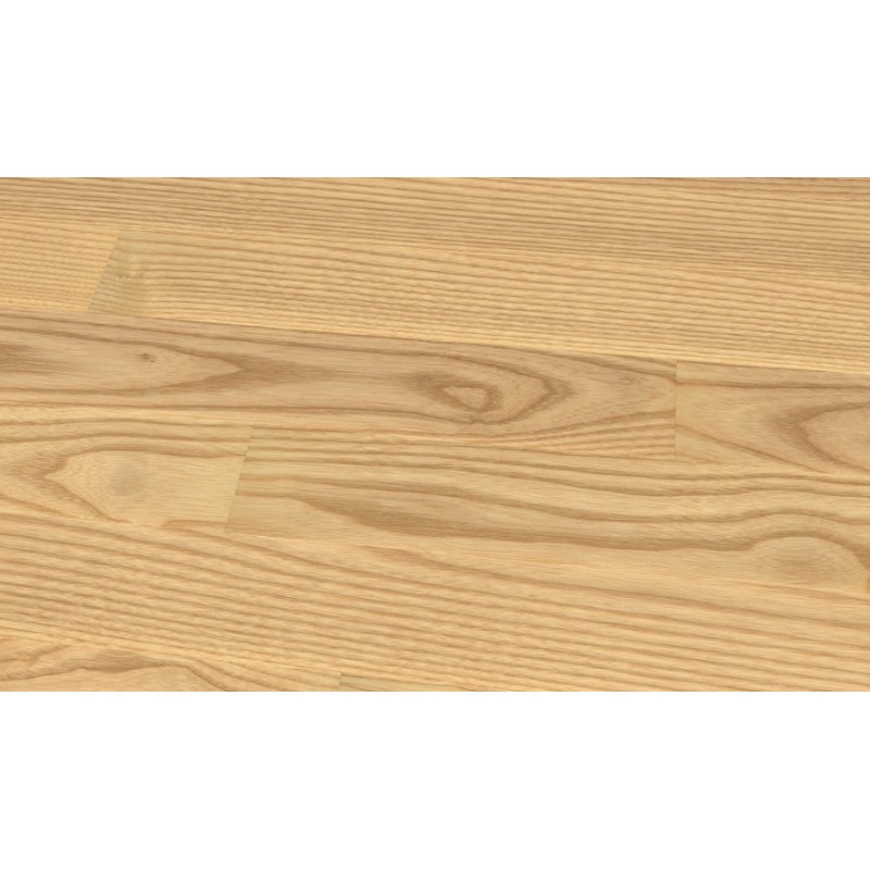 Massiv Ask Sildeben. Natur/Select. Dim. 15 mm x 70 x 500 mm. Faset. Naturolie.