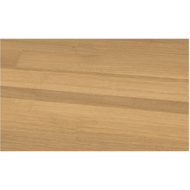 Massiv Eg Sildeben. Exquisit. Dim. 22 mm x 70 x 500 mm. Skarpkantet. Ubehandlet.