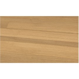 Massiv Eg Sildeben. Exquisit. Dim. 15 mm x 70 x 500 mm. Skarpkantet. Ubehandlet.