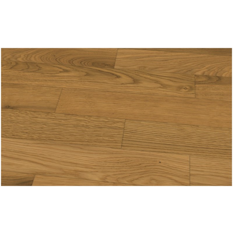 Massiv Eg Sildeben. Naturell. Dim. 10 mm x 70 x 500 mm. Børstet. Faset. Naturolie.