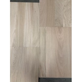 Lamel Eg Kvadrat. 6 Stave. Natur/Select. Dim. 12 mm x 304 x 304 mm. Skarpkantet. Ubehandlet.