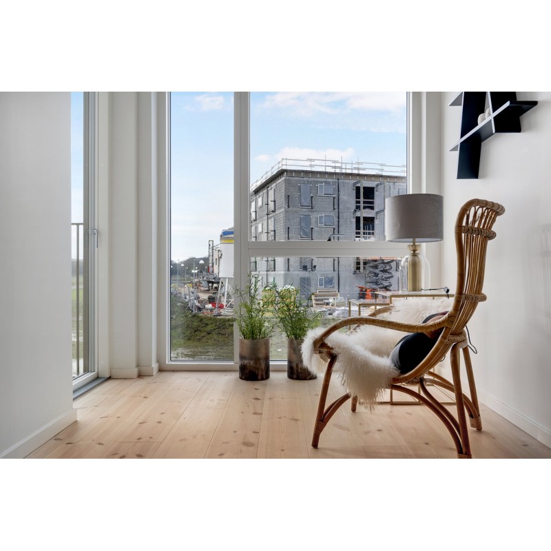 Massiv Fyr Planker. Natur. Dim. 25 x 180 mm. Faset. Ubehandlet.