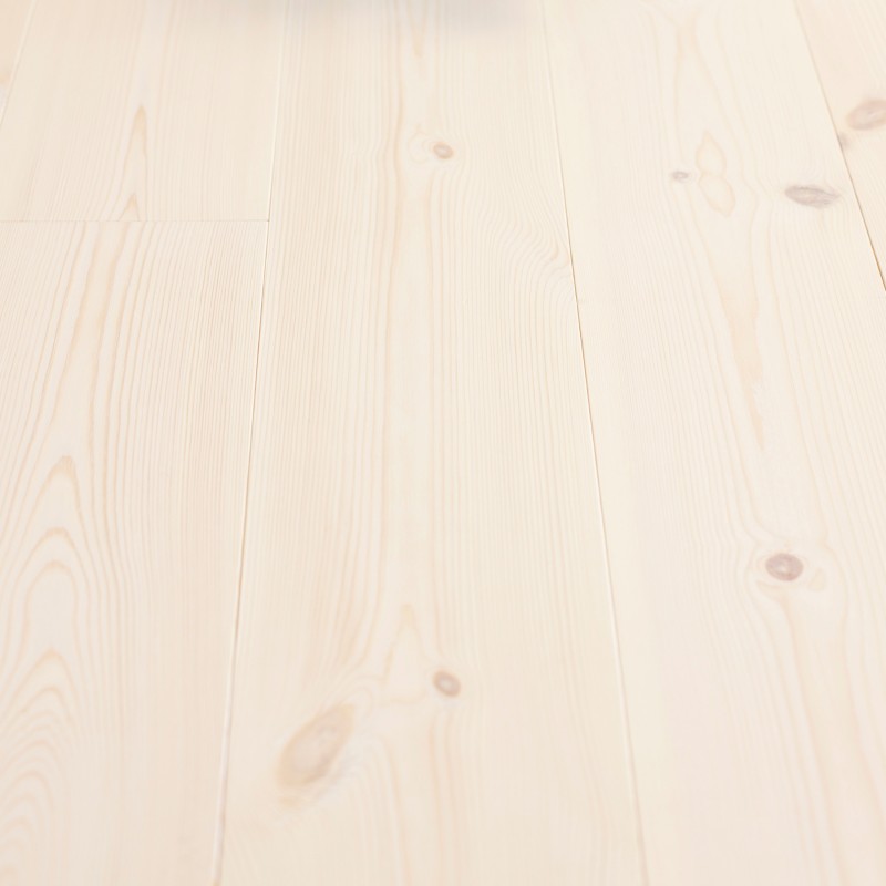 Massiv Fyr Planker. Natur. Dim. 25 x 180 mm. Faset. Arctic Hvidolieret OSMO.