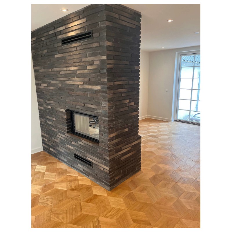 Lamel Eg Rumba. Louvre. Dim. 14 x 170 x 200 mm.