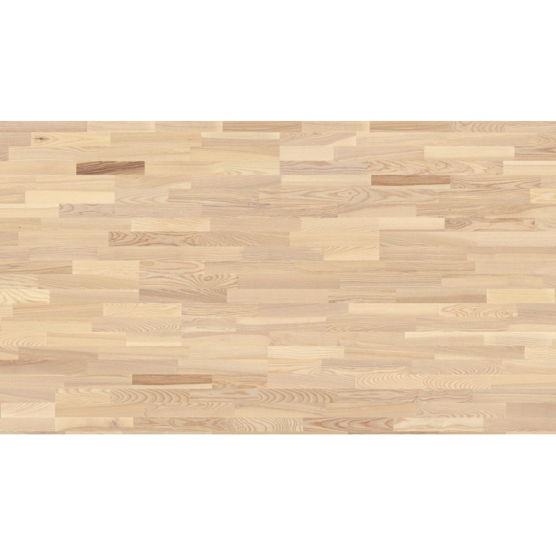 Professional. Ask Parket. Contrast. Dim. 22 x 194 x 2535 mm. Proteco Hvid Mat Lak.