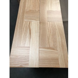 Lamel Ask Fletparket. Thun. Select. Dim. 22 x 200 x 2178 mm. Natur matlak.