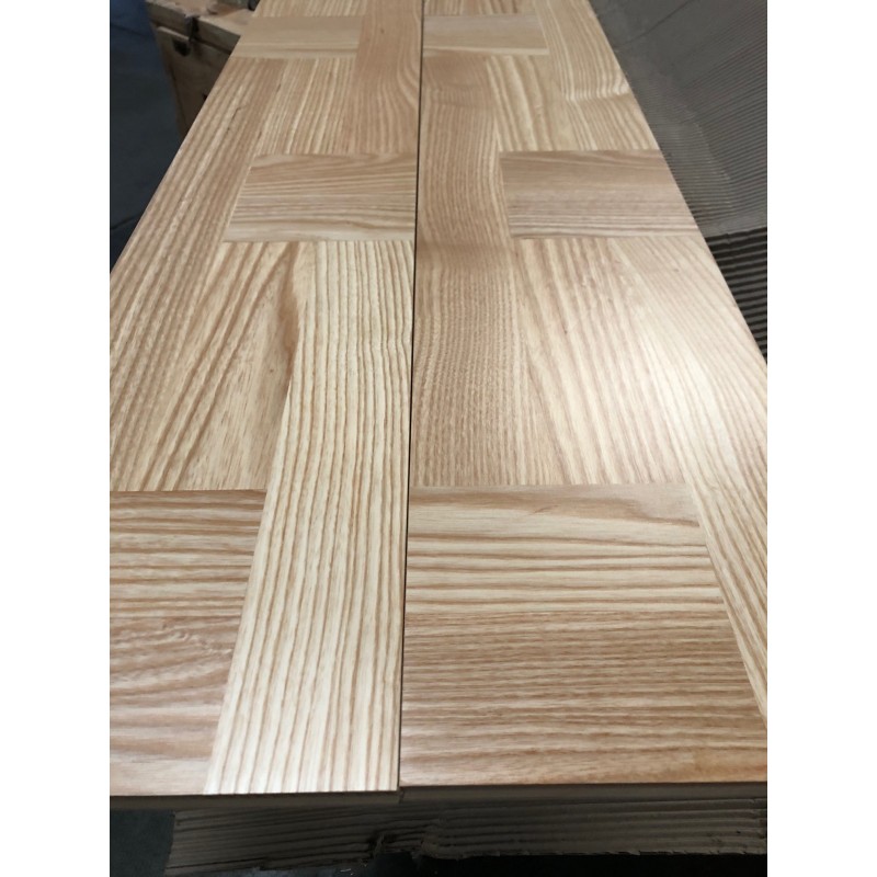 Lamel Ask Fletparket. Thun. Select. Dim. 22 x 200 x 2178 mm. Natur matlak.