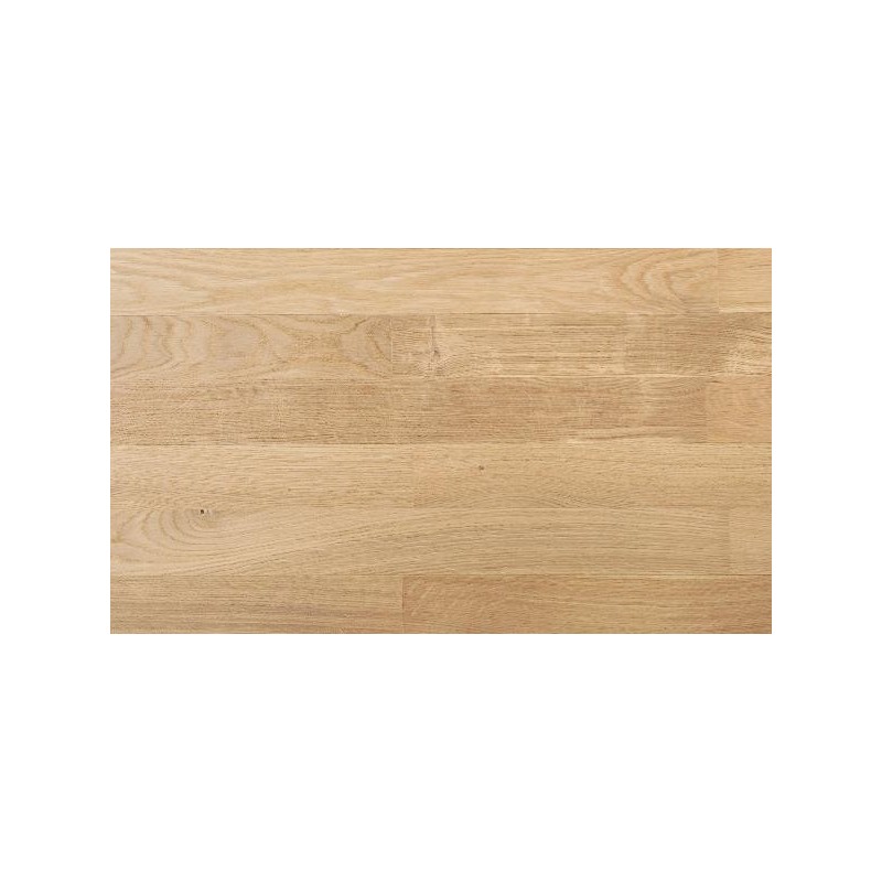 Massiv Eg Plank. Variation. Dim. 20,5 mm x 185 x 600-3000 mm. Ultramat lakeret.