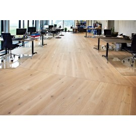 Lamel Eg Planker. Rustic. Dim. 22 x 190 mm x 1900 mm. Mat lakeret.