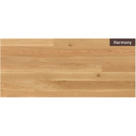 Massiv Eg Plank. Harmony. Dim. 20,5 mm x 140 x 600-2400 mm. Ultramat lakeret.