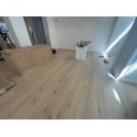 Herregårdsplank. Lamel Eg Planker. Dim. 15 x 260 mm. Rustic. Let børstet. Neutral Mat Lak.
