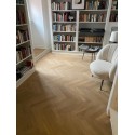 Massiv Eg Sildeben. Natur / Select. Dim. 15 x 70 x 500 mm. Skarpkantet. Ubehandlet.