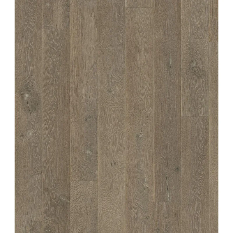 Lamel Eg Planker Luxembourg Rustic. Dim. 14,2 x 240 x 2450 mm. Børstet. Faset. Matlak.