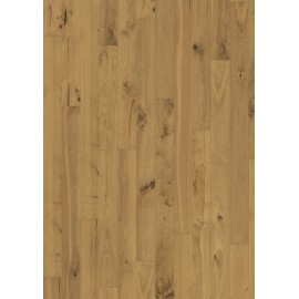 Eg Kronoberg. 1 stav. Naturolie. Håndskrabet. Faset kanter.