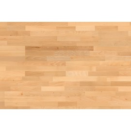 Lamel Bøg Parket. Lively. 3 stav. Spar. Dim. 14 x 198 x 2390 mm. Mat lak.