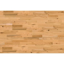 Lamel Rødeg Parket. Knotty. 3 stav. Hjerter. Dim. 14 x 198 x 2390 mm. Natur olie.