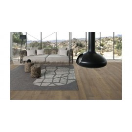 Eg Nouveau Greige. 1 stav. Naturolie. Børstet. Let røget. Mikrofasede kanter. Gråbrun.