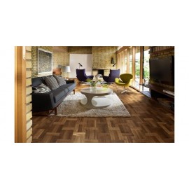 Eg Palazzo Fumo. Hollandsk Mønster. Dim. 15 x 198,5 x 2426 mm. Røget. Mat lak.