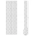 Lamel Eg DOBBELT Hollandsk Mønster. Bex. Select. Dim. 22 x 198 x 2430 mm. Natur matlak.