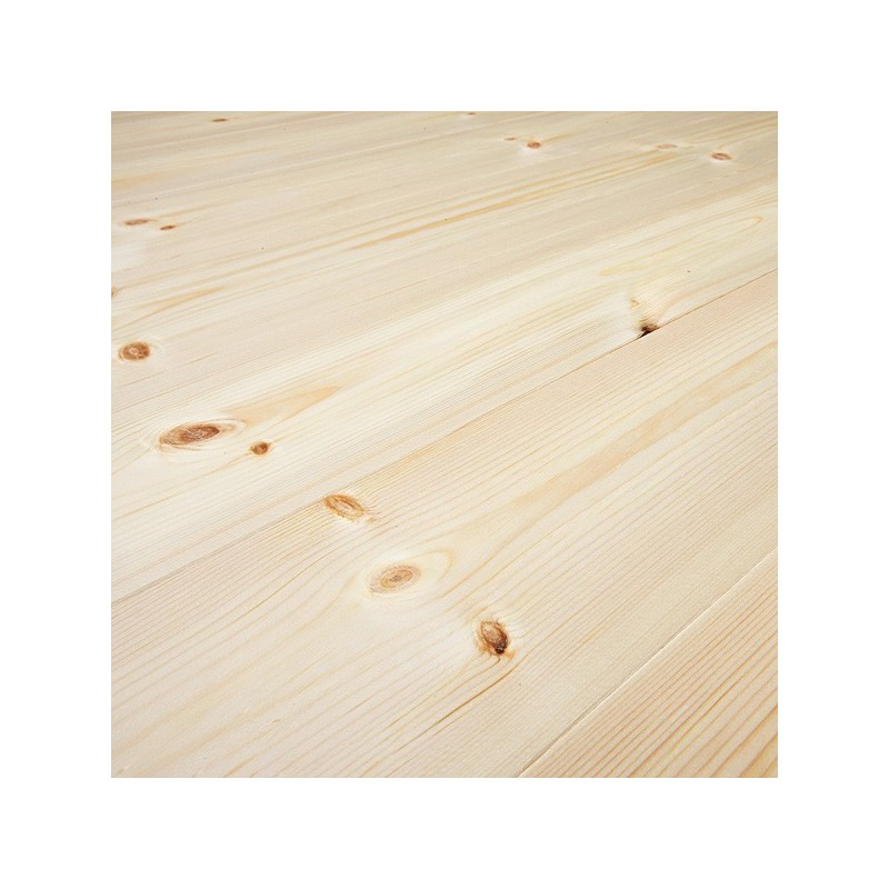 Massiv Fyr Planker. Økonomi. Dim. 25 x 135 mm. Ubehandlet.