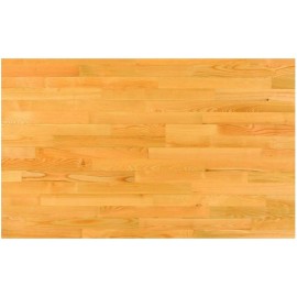 22 mm massiv Ask parket. Bredde 129 mm. Classic. Ultramat lakeret.