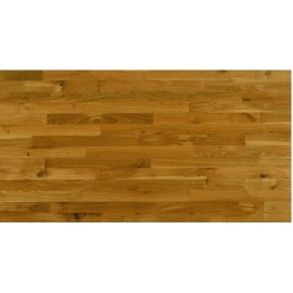 22 mm massiv Eg parket. Bredde 129 mm. Harmony. Olieret.