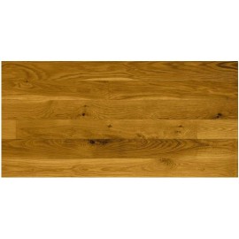 Massiv Eg Plank. Harmony. Dim. 15 mm x 129 x 600-2500 mm. Olieret.